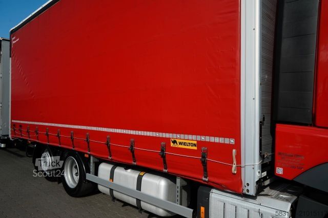 Camion jumbo MERCEDES-BENZ ACTROS 2545 / ZESTAW TANDEM 120 M3 / PRZEJAZDOW