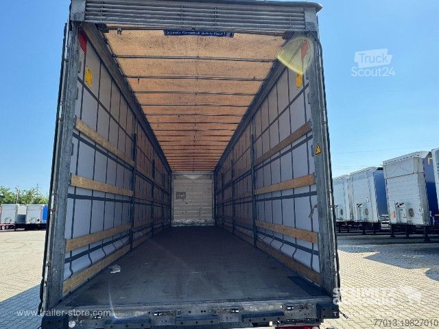 Nyitott ponyvás félpótkocsi Schmitz Cargobull Curtainsider Mega