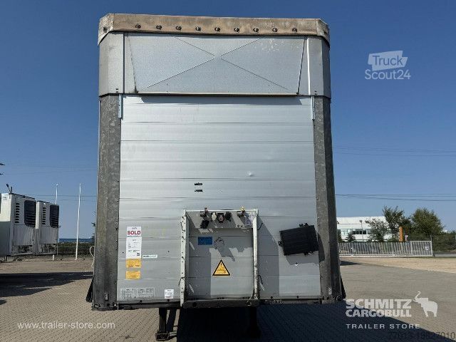 Nyitott ponyvás félpótkocsi Schmitz Cargobull Curtainsider Mega