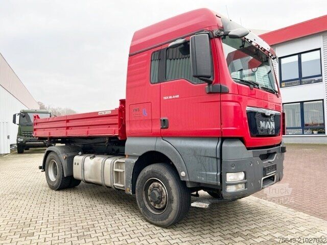 Camion-benne tricar MAN TGX 18.440 4x4H BL TGX 18.440 4x4H BL, HydroDrive, SZM/Kipper