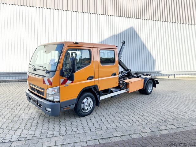 Telehoist load lugger van Mitsubishi Canter Fuso 6C15D 4x2 Doka Canter Fuso 6C15D 4x2 Doka, City-Abroller