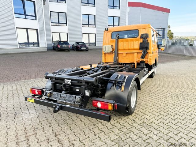 Telehoist load lugger van Mitsubishi Canter Fuso 6C15D 4x2 Doka Canter Fuso 6C15D 4x2 Doka, City-Abroller