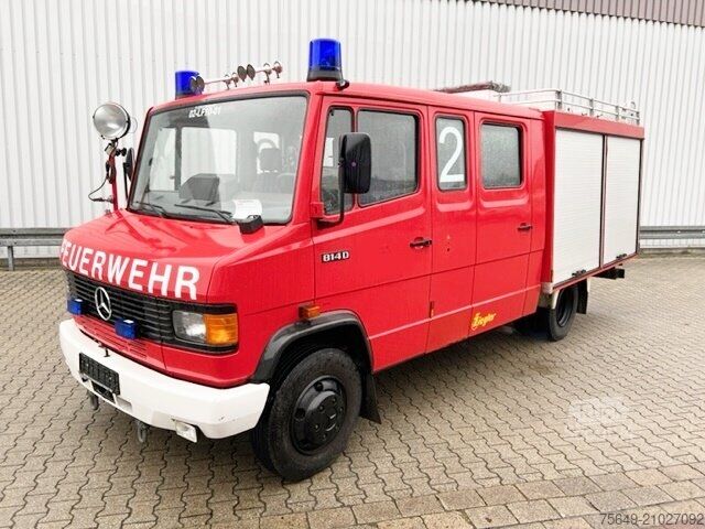 Camion de pompiers Mercedes-Benz 814 D 4x2 Doka, TLF 8 814 D 4x2 Doka, TLF 8