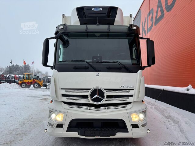 Перевозка рефрижераторов/холодильников Mercedes-Benz Antos 2543 6x2*4 SUPRA 1250 Mt / BOX L=8554 mm