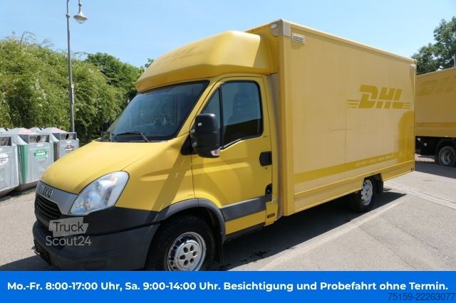 Vrachtwagen met bakwagen iveco Daily 35 S11 C30C AUTOMATIK KAMERA Regale LUFT DURCHGANG EURO-5 CoC