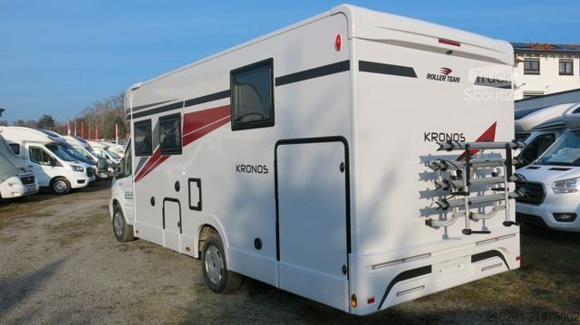 Semi-integrated camper ROLLER TEAM Kronos 266 TL, Queensbett, Hubbett, Raumbad, 5 P