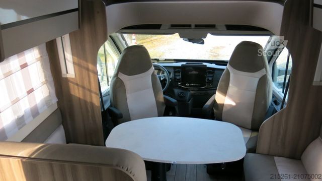 Semi-integrated camper ROLLER TEAM Kronos 266 TL, Queensbett, Hubbett, Raumbad, 5 P