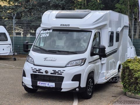 Ημιενσωματωμένο αυτοκινούμενο τροχόσπιτο Knaus L!VE WAVE 650 MF Platinum Selection **2026**140*4000kg*ISOFIX f. 2
