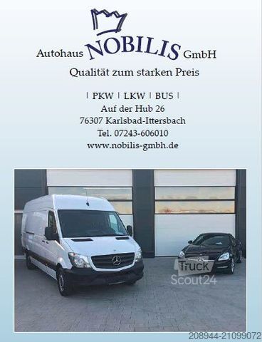 Dostavno vozilo s kesonom MERCEDES-BENZ Sprinter Maxi Koffer 316 CDI TÜV neu 11980netto