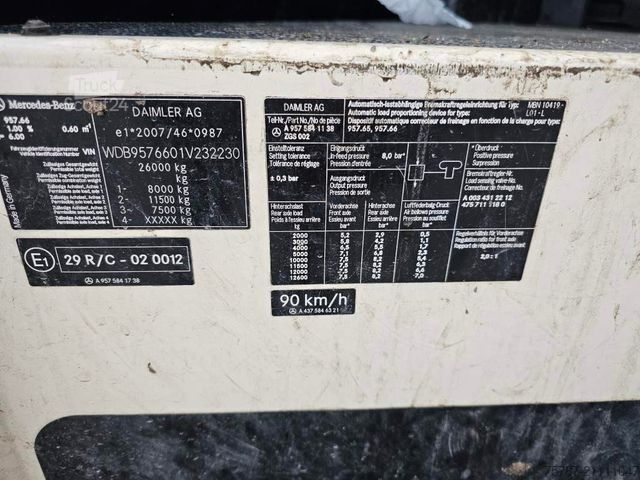 Sopbil MERCEDES-BENZ 2629, 2 Kammern, Faun aus 2013, 22 cbm