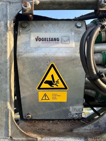 Technológia kalu Wienhoff Typ 32.000 TW Profi Line / Vogelsang SwingMax 36 / Stegemann Frontsaugarm / Pflegebereifung zusätzli