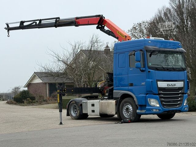 Standard tractor DAF XF 460 CRANE/KRAN/GRUE PALFINGER 30tm!! RADIO R...
