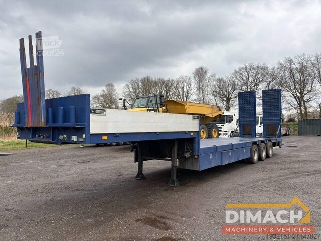 BE semi-trailer Bulthuis T 24 L Semi dieplader - bladvering - dubbele op...