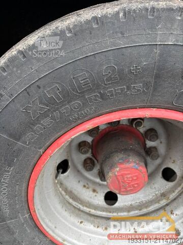 BE semi-trailer Bulthuis T 24 L Semi dieplader - bladvering - dubbele op...