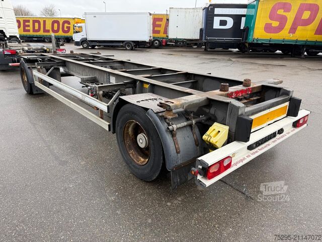 Bedrijfsvoertuig Sommer 2Achs BDF Lafette verzinkt 445 45 R19.5 niedrig