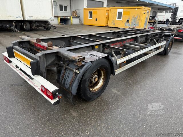 Bedrijfsvoertuig Sommer 2Achs BDF Lafette verzinkt 445 45 R19.5 niedrig