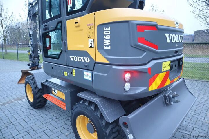 Mobiele graafmachine Volvo EW60E | DEMO | 30 KM/H | ROTOTILT + GRIPPER | B...