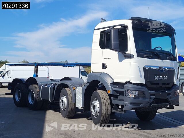 Važiuoklė su kabina MAN TGS 41.400 8X4 New! Steelsuspension Big-Axle Ma...