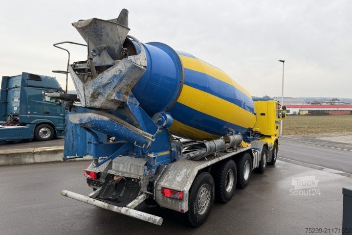 Camion malaxeur à béton Scania G490 LB10x4/6 HNA Liebherr 12m³ / Swiss-Vehicle