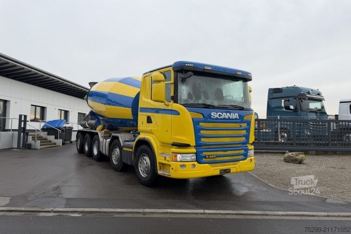 Camion malaxeur à béton Scania G490 LB10x4/6 HNA Liebherr 12m³ / Swiss-Vehicle