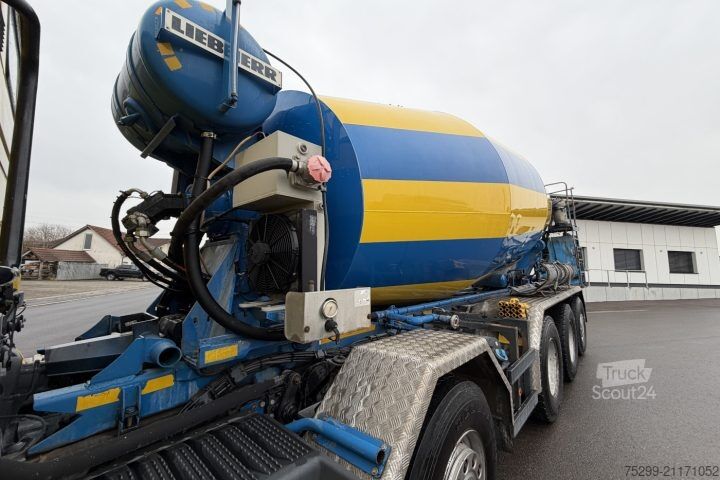 Camion malaxeur à béton Scania G490 LB10x4/6 HNA Liebherr 12m³ / Swiss-Vehicle