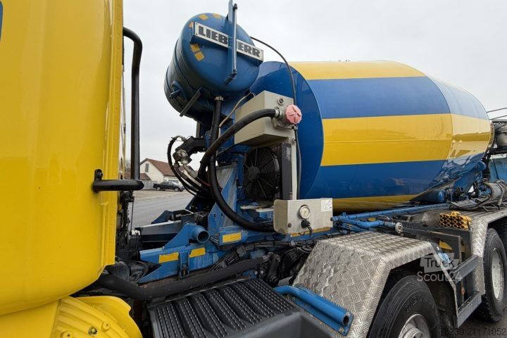 Camion malaxeur à béton Scania G490 LB10x4/6 HNA Liebherr 12m³ / Swiss-Vehicle