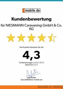 Integrovaný obytný vůz Concorde Charisma 900 M *1. Hand*Hubstützen*Zeder*CL