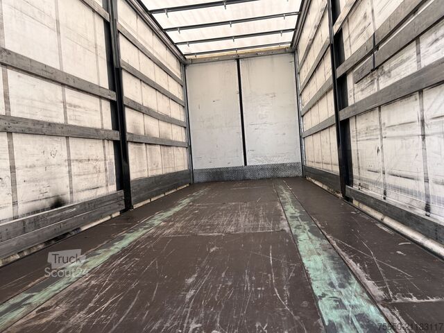 Rimorchio aperto con telone Fliegl ZPS180  2 Achs Jumbo- Planen, Mega, durchladbar