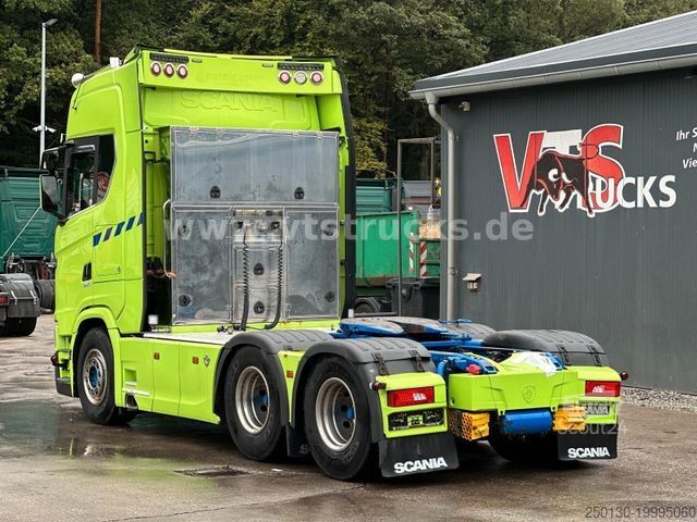 Camion poids lourd SCANIA S650 V8 6x4, Vollluft, Retarder