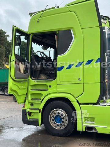 Camion poids lourd SCANIA S650 V8 6x4, Vollluft, Retarder