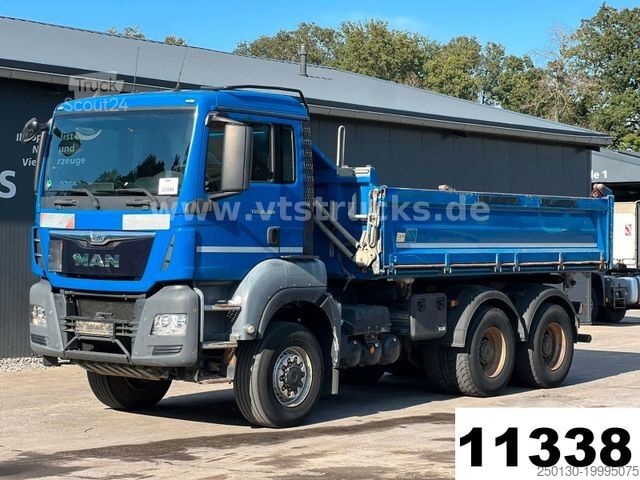 Driezijdige kipper MAN TGS 26.360 6x6 Meiller-DSK Euro6