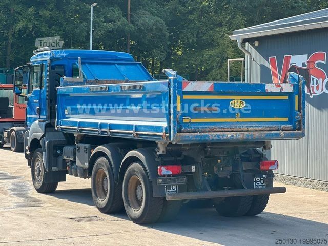 Driezijdige kipper MAN TGS 26.360 6x6 Meiller-DSK Euro6
