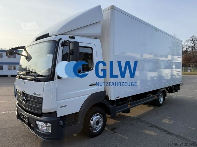 Vrachtwagen met bakwagen MERCEDES-BENZ ATEGO 818 L Koffer 6,40 m LBW 1,5 T*SEITENTÜR
