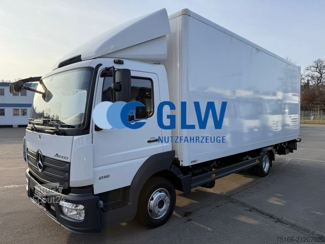 Vrachtwagen met bakwagen MERCEDES-BENZ ATEGO 818 L Koffer 6,40 m LBW 1,5 T*SEITENTÜR