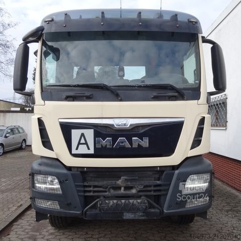 Skip truck MAN TGS 26.440 6x4 Blatt/Blatt Palfinger