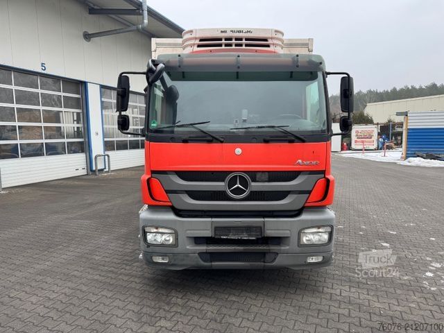 Hűtős teherautó MERCEDES-BENZ Axor 1826 L Frischdienst Koffer LBW 2 t