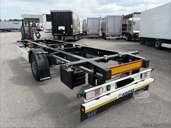 Rimorchio con telaio KRONE 1-ACHS LAFETTE KRONE ACHSE, HECKABSTüTZUNG,