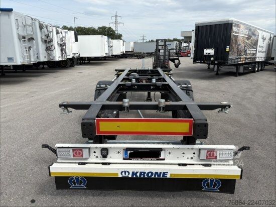 Rimorchio con telaio KRONE 1-ACHS LAFETTE KRONE ACHSE, HECKABSTüTZUNG,