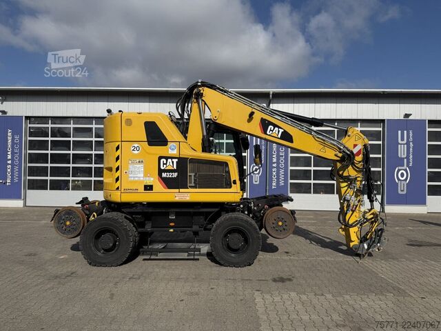 Riteņu ekskavators Caterpillar M323F 4x4   KOPARKA DWUDROŻNA