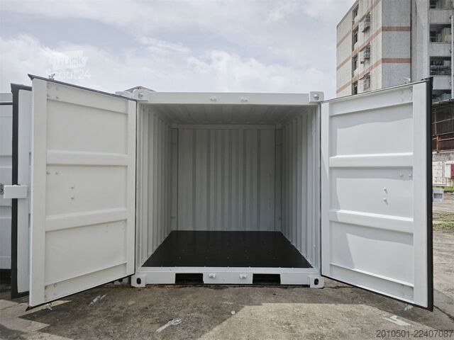 Sjöcontainer 8 Fuß Seecontainer / Lagercontainer /one Way / RAL 7035/7016 / Minicontainer