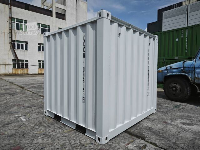 Sjöcontainer 8 Fuß Seecontainer / Lagercontainer /one Way / RAL 7035/7016 / Minicontainer
