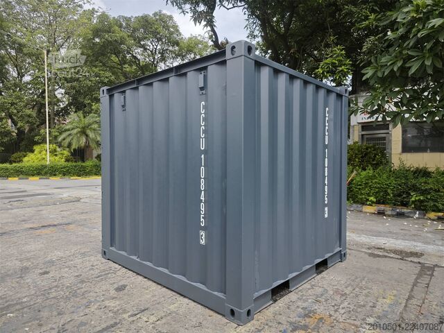 Sjöcontainer 8 Fuß Seecontainer / Lagercontainer /one Way / RAL 7035/7016 / Minicontainer