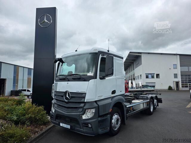 Шасі з кабіною Mercedes-Benz Actros 2542 L 6x2 BDF Retarder ADR