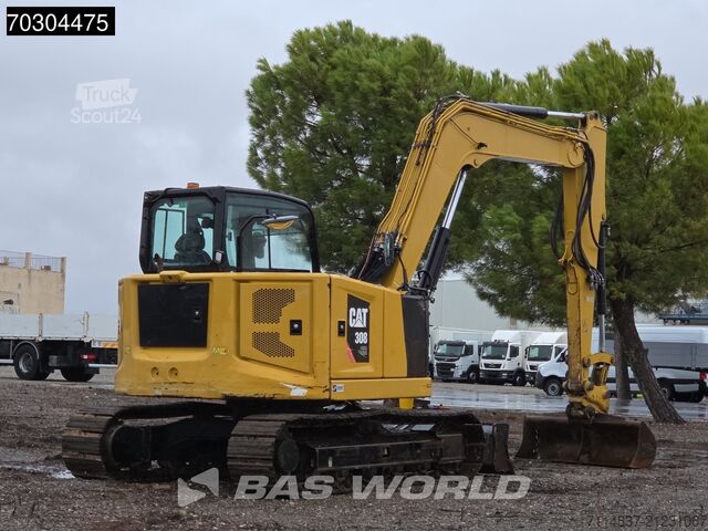 Mini excavator Caterpillar 308 CR A/C - 3 Cucharas