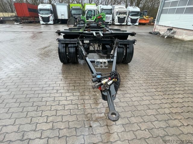 Swap chassis trailer KRONE AZW 18 BDF Carrier Maxi Jumbo Zwillingsbereift