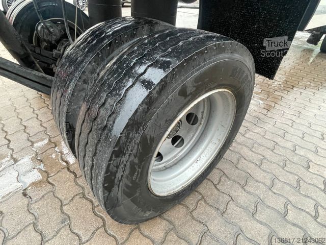 Swap chassis trailer KRONE AZW 18 BDF Carrier Maxi Jumbo Zwillingsbereift