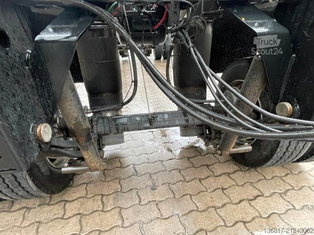 Swap chassis trailer KRONE AZW 18 BDF Carrier Maxi Jumbo Zwillingsbereift