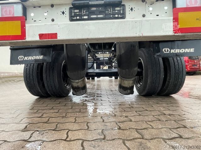 Swap chassis trailer KRONE AZW 18 BDF Carrier Maxi Jumbo Zwillingsbereift