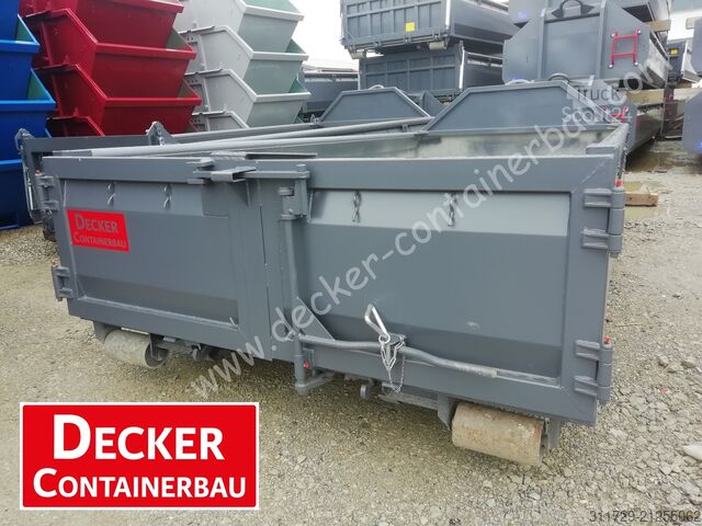 Roll-off container Decker Containerbau Abrollcontainer, Bayernbox, Flügeltüre