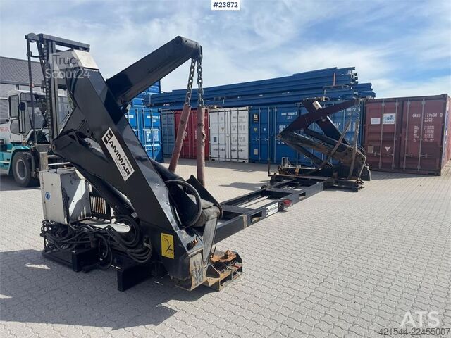 Hammar 140B Sideloader – Um braço de elevação substituído em 2021 Hammar 140B Sideloader – One Lifting Arm Replaced in 2021